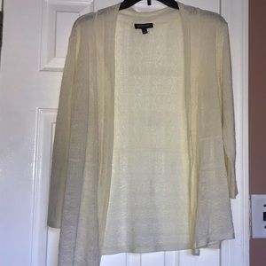 NOTATIONS (LARGE) Cardigan BEIGE